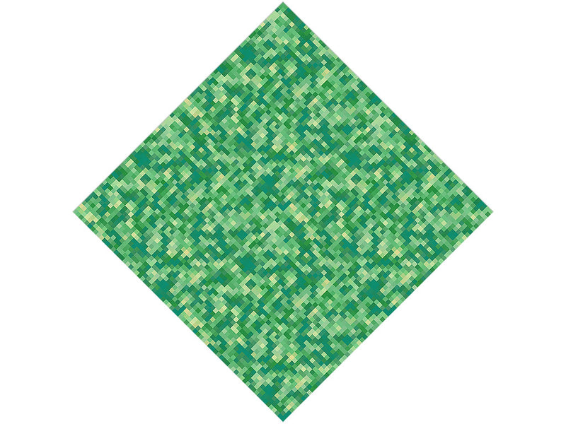 Tropical Rainforest Pixel Vinyl Wrap Pattern