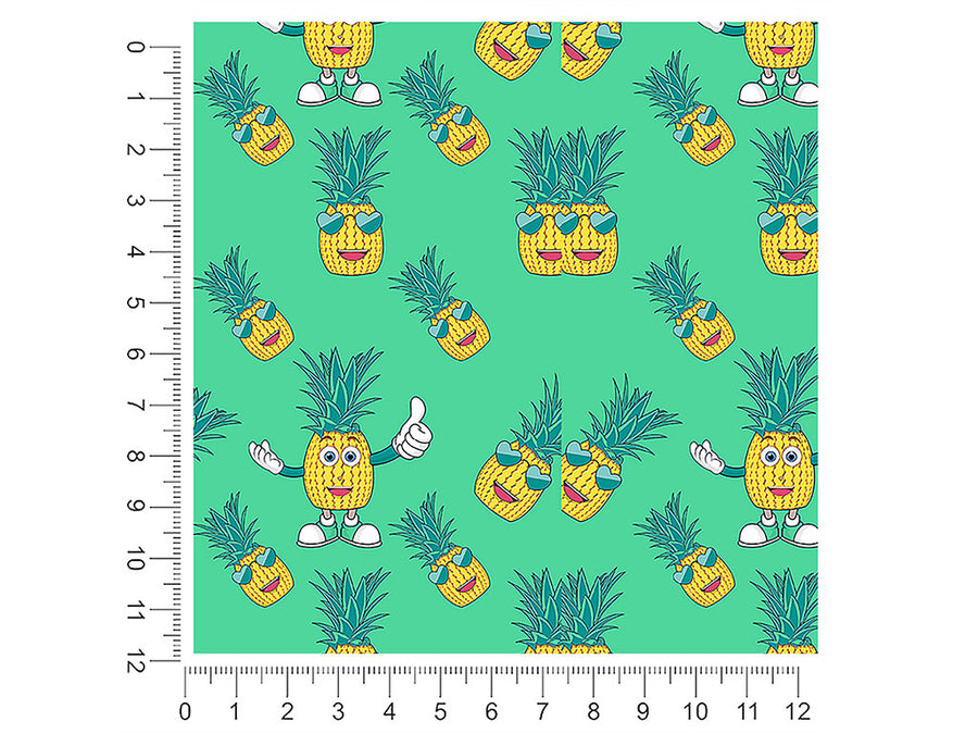 tropical times fruit 1ft x 1ft Craft Sheets