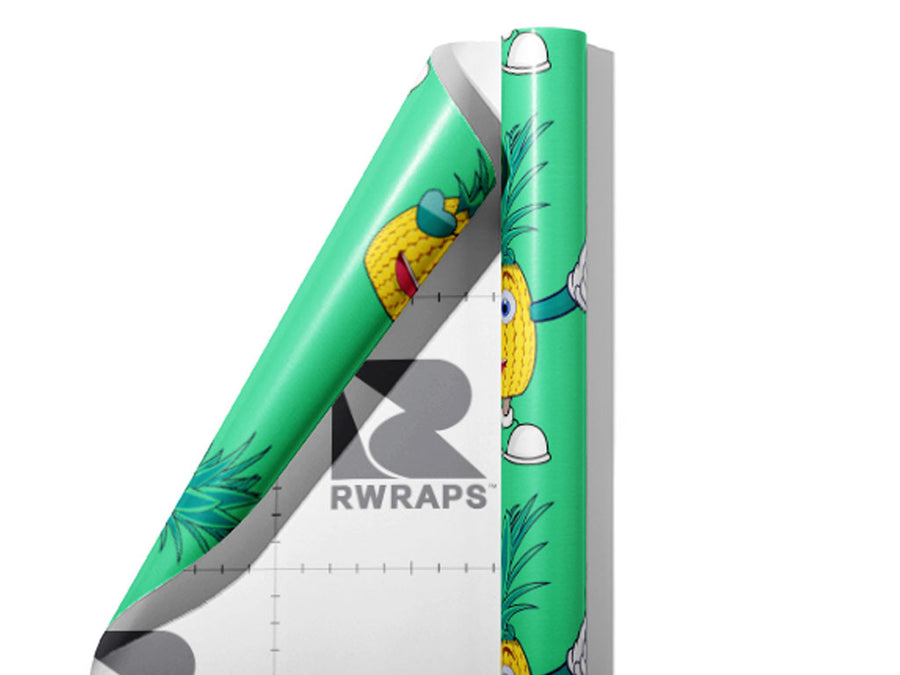 Tropical Times Fruit Wrap Film Sheets~Rwraps Series 914 Tropical Times Fruit Scrolled Sheet~3