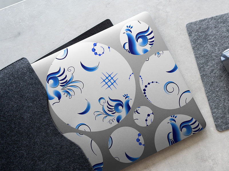 true blue bird DIY Laptop Stickers