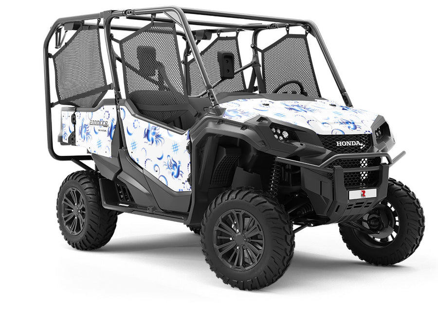 True Blue Birds Utility Vehicle Vinyl Wrap