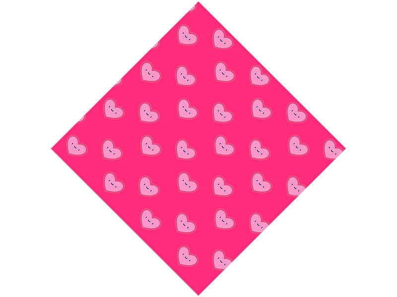 True Contentment Heart Vinyl Wrap Pattern