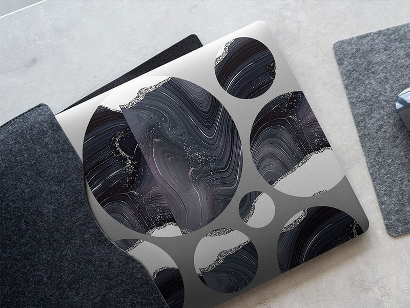 turritella fossil gemstone films DIY Laptop Stickers