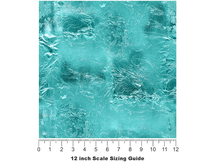 Tutankhamun Mask Gemstone Vinyl Film Pattern Size 12 inch Scale~Rwraps Tutankhamun Mask Gemstone Sizing Chart~2