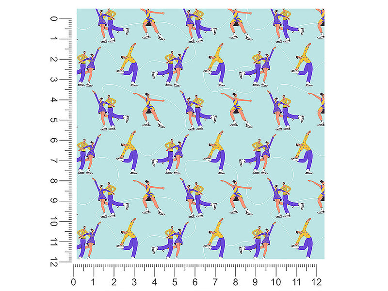 twin figures sport 1ft x 1ft Craft Sheets