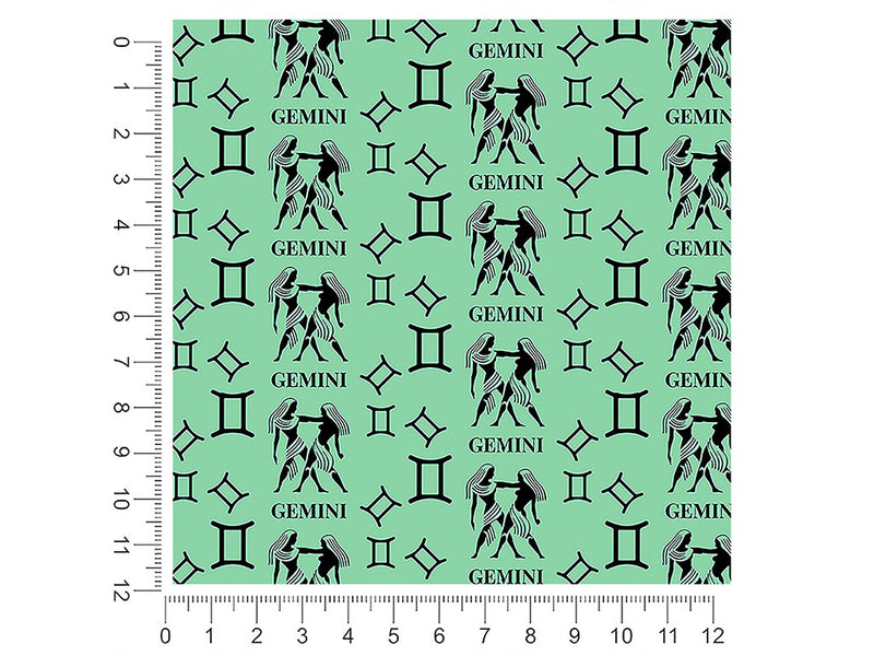 twin parallels astrology 1ft x 1ft Craft Sheets