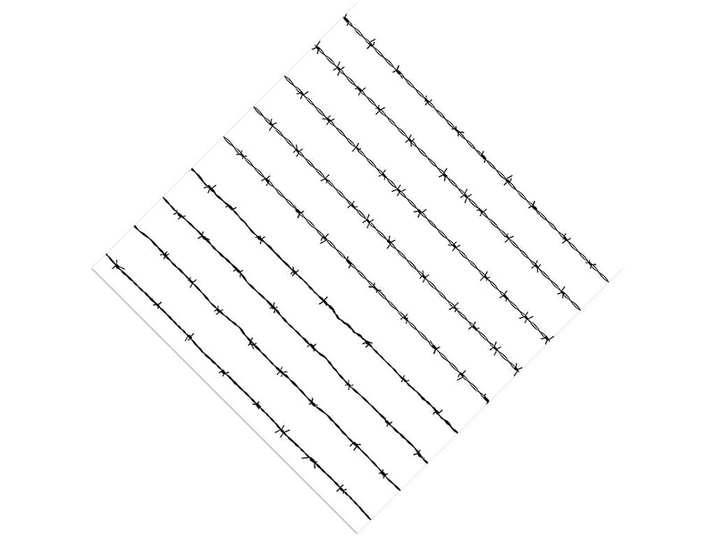 Twisted Burneli Barbed Wire Vinyl Wrap Pattern