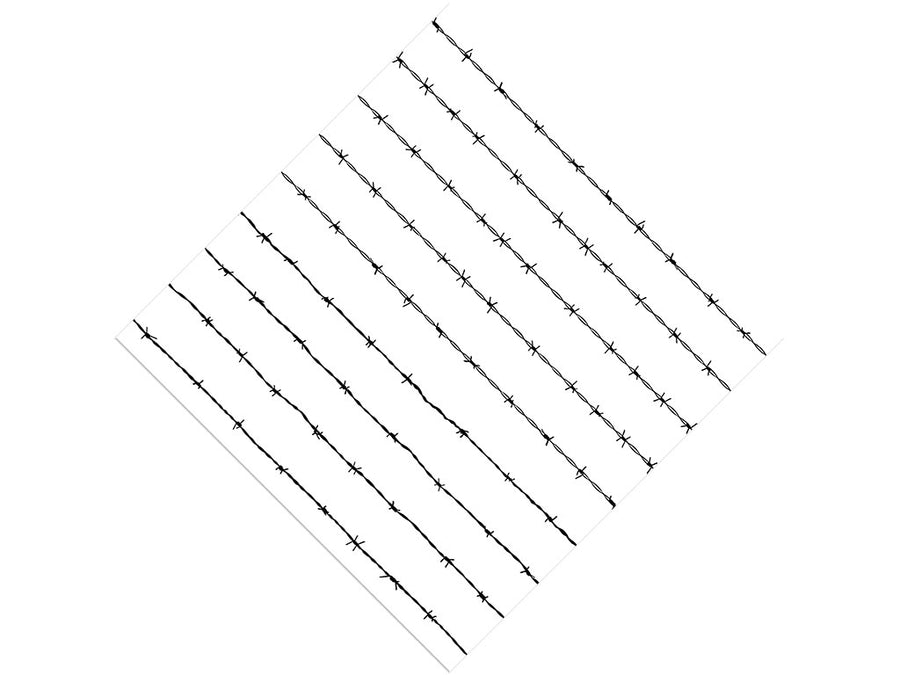 Twisted Burneli Barbed Wire Vinyl Wrap Pattern