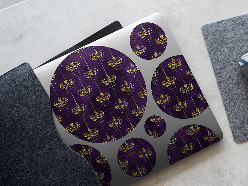 twisted chandelier horror DIY Laptop Stickers