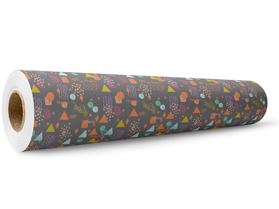 Twisted Fate Abstract Wrap Film Wholesale Roll~Rwraps Series 914 Digitally Printed Vinyl Roll~5