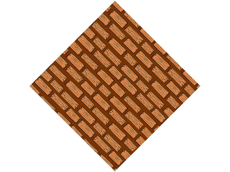 Two By Four Wooden Parquet Vinyl Wrap Pattern