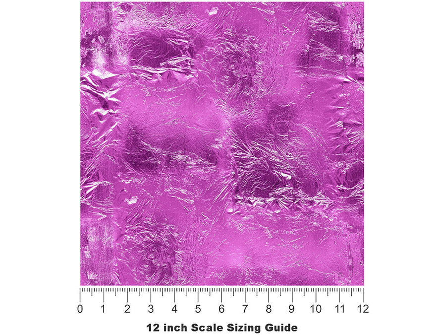 Tyrian Purple Gemstone Vinyl Film Pattern Size 12 inch Scale~Rwraps Tyrian Purple Gemstone Sizing Chart~2