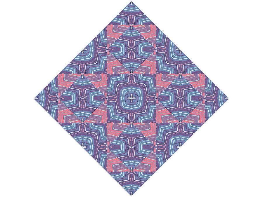 Ultra Violet Mosaic Vinyl Wrap Pattern