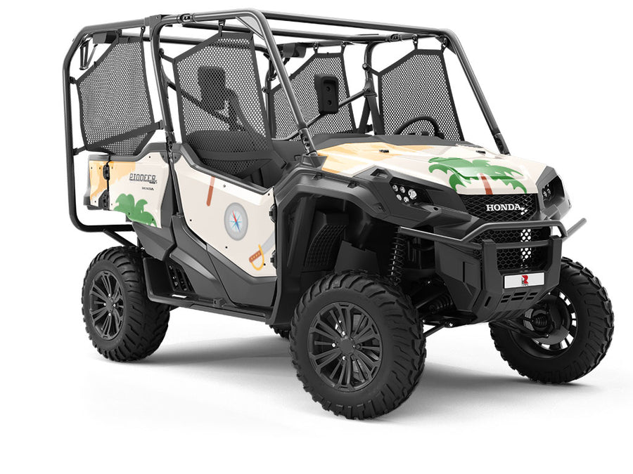 Uncharted Isle Pirate Utility Vehicle Vinyl Wrap