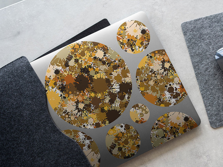 under attack paint splatter DIY Laptop Stickers