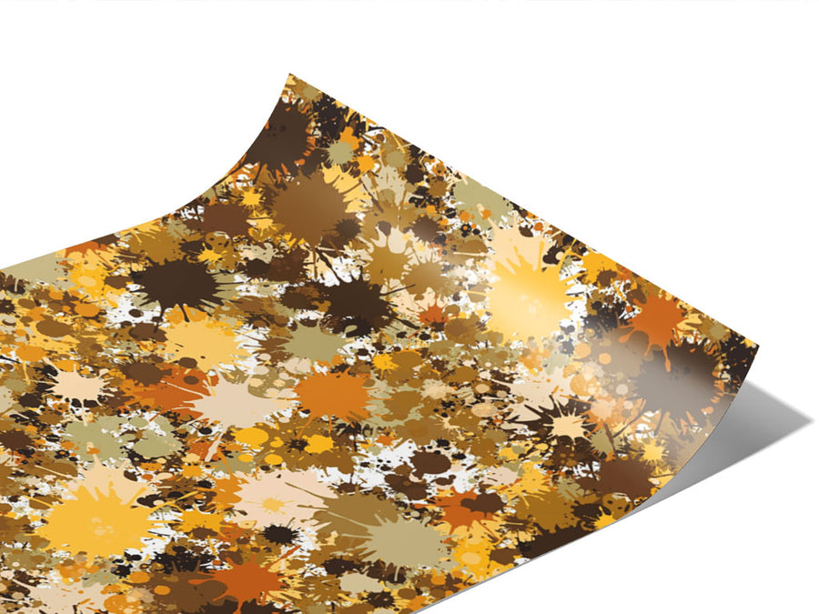 Under Attack Paint Splatter Vinyl Wraps~Rwraps Series 914 Digitally Printed Vinyl Wrap~0