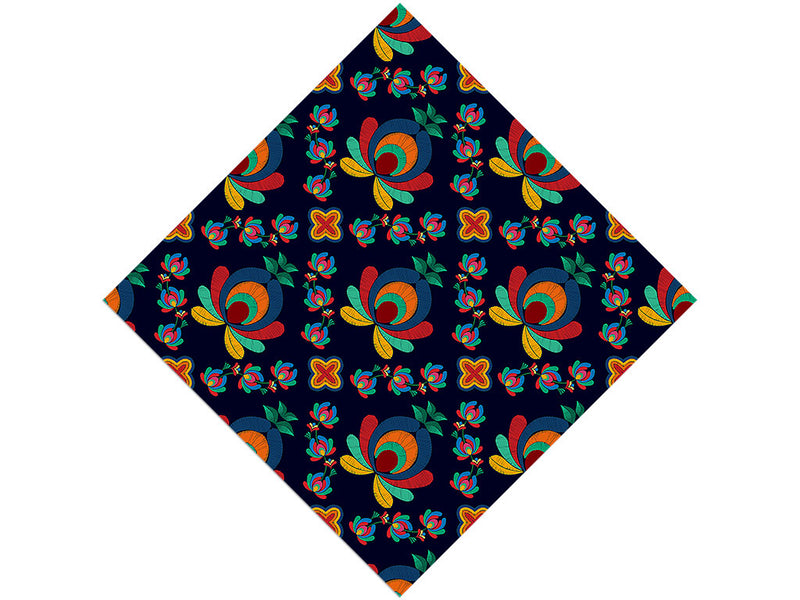 Understated Lotus Mandala Vinyl Wrap Pattern
