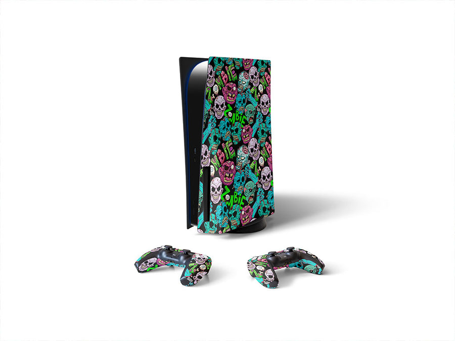 unforgiving dead horror Sony PS5 DIY Skin