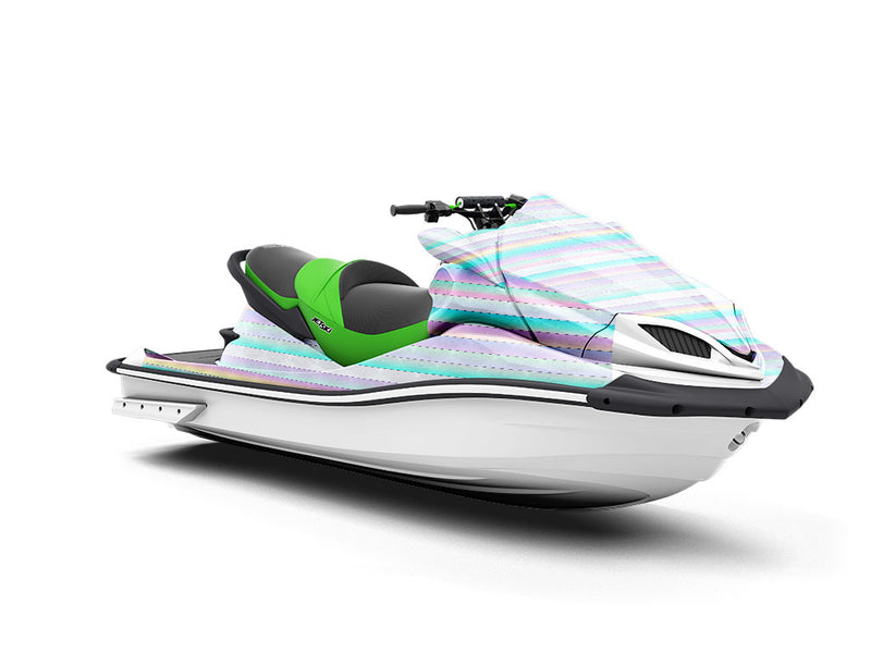 Unicorn Fantasy Wood Plank Jet Ski Vinyl Customized Wrap