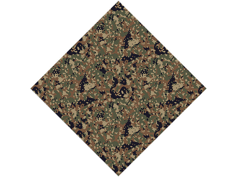 Uniform Flecktarn Camouflage Vinyl Wrap Pattern