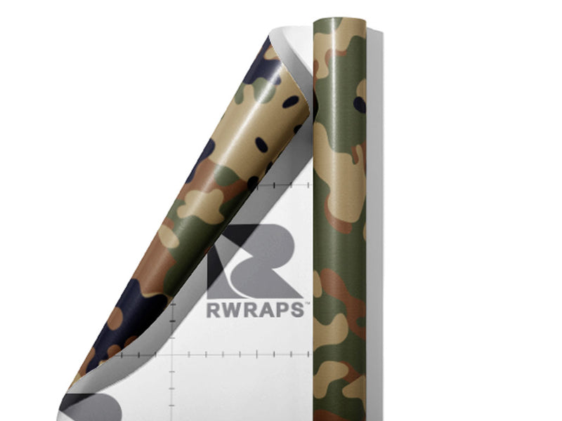 Uniform Flecktarn Camouflage Wrap Film Sheets~Rwraps Series 914 Uniform Flecktarn Camouflage Scrolled Sheet~3