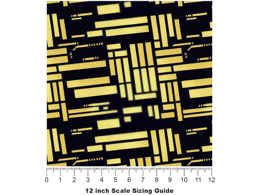 Unused Circuit Board Science Fiction Vinyl Film Pattern Size 12 inch Scale~Rwraps Unused Circuit Board Science Fiction Sizing Chart~2