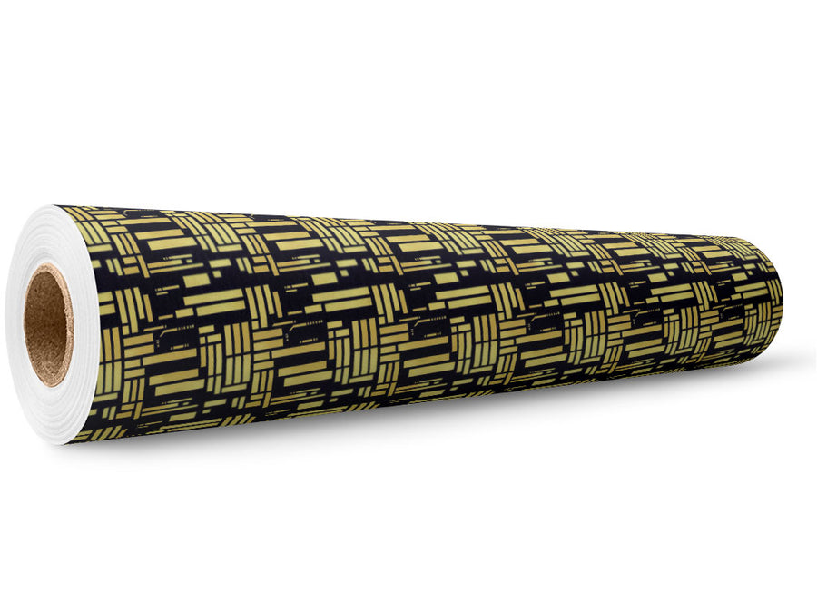 Unused Circuit Board Science Fiction Wrap Film Wholesale Roll~Rwraps Series 914 Digitally Printed Vinyl Roll~5