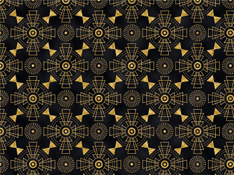 Upper-Class Signposts Art Deco Vinyl Wrap Pattern~Rwraps Series 914 Digitally Printed Vinyl Wrap~0