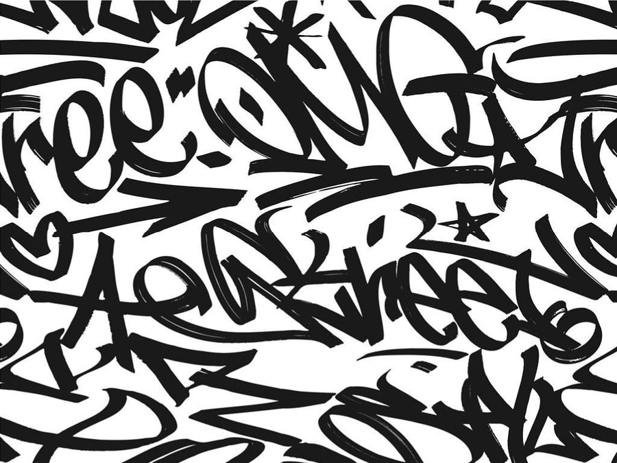 Urban Art Graffiti Vinyl Wrap Pattern~Rwraps Series 914 Digitally Printed Vinyl Wrap~0