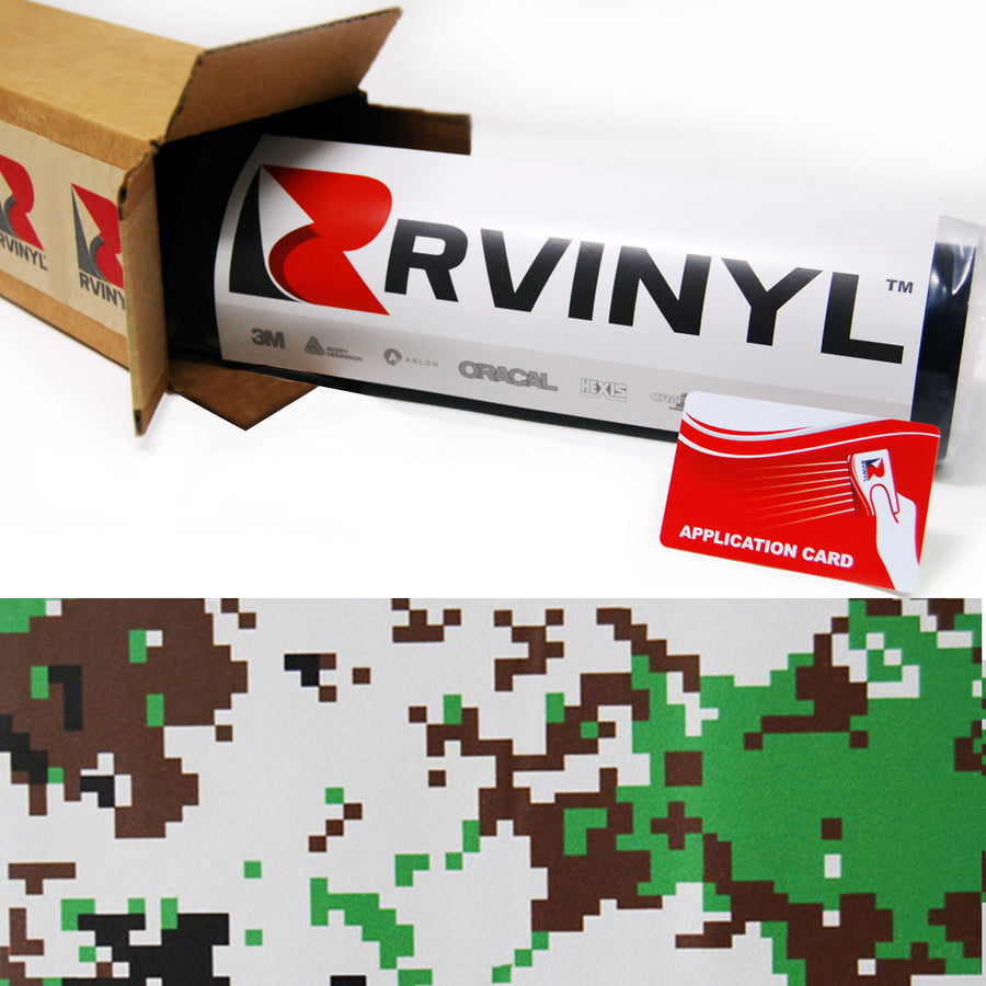 Urban Digital Camouflage Vinyl Film Wrap