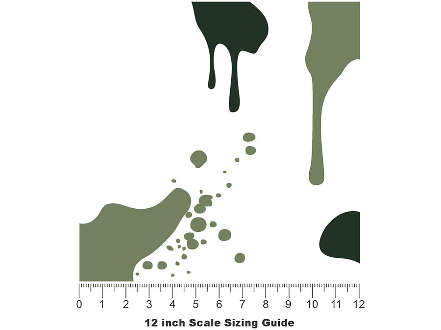 Urban Disguise Camouflage Vinyl Film Pattern Size 12 inch Scale~Rwraps Urban Disguise Camouflage Sizing Chart~3