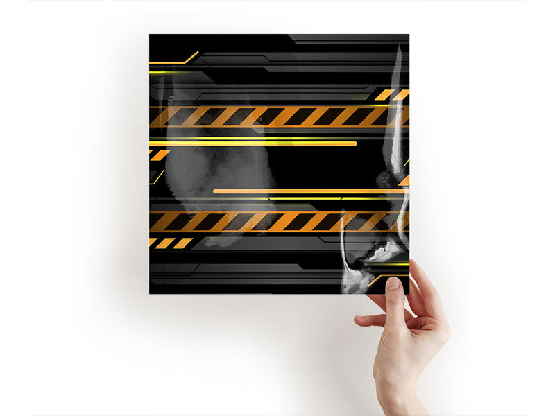 Use Caution Technology Vinyl Wraps~Rwraps Series 914 Digitally Printed Vinyl Wrap~1