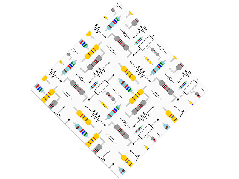 Useful Resistor Technology Vinyl Wrap Pattern~Rwraps Series 914 Digitally Printed Vinyl Wrap~0