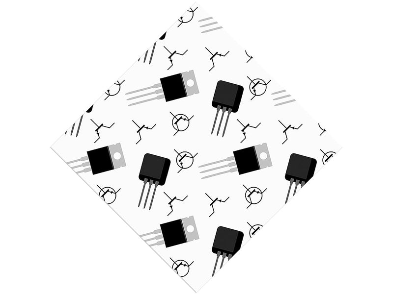 Useful Transistor Technology Vinyl Wrap Pattern