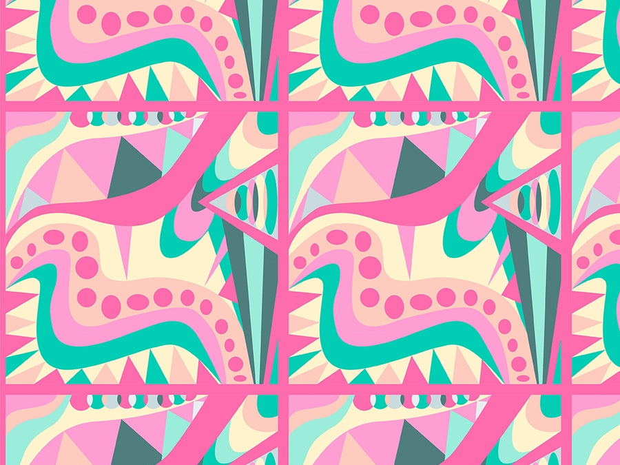 Utterly Smitten Mosaic Vinyl Wrap Pattern~Rwraps Series 914 Digitally Printed Vinyl Wrap~0