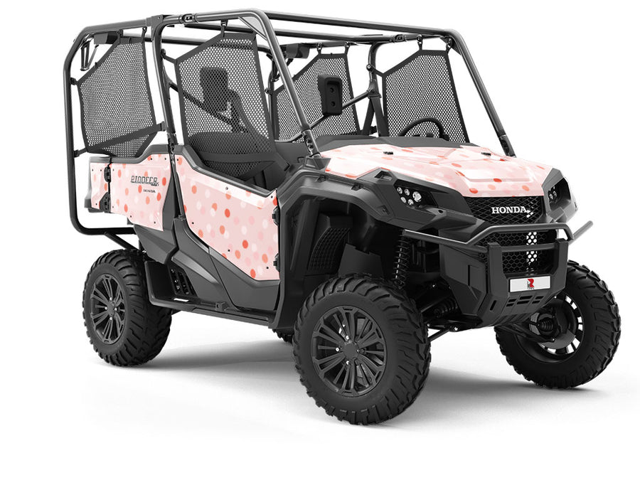 Valentine Confetti Polka Dot Utility Vehicle Vinyl Wrap