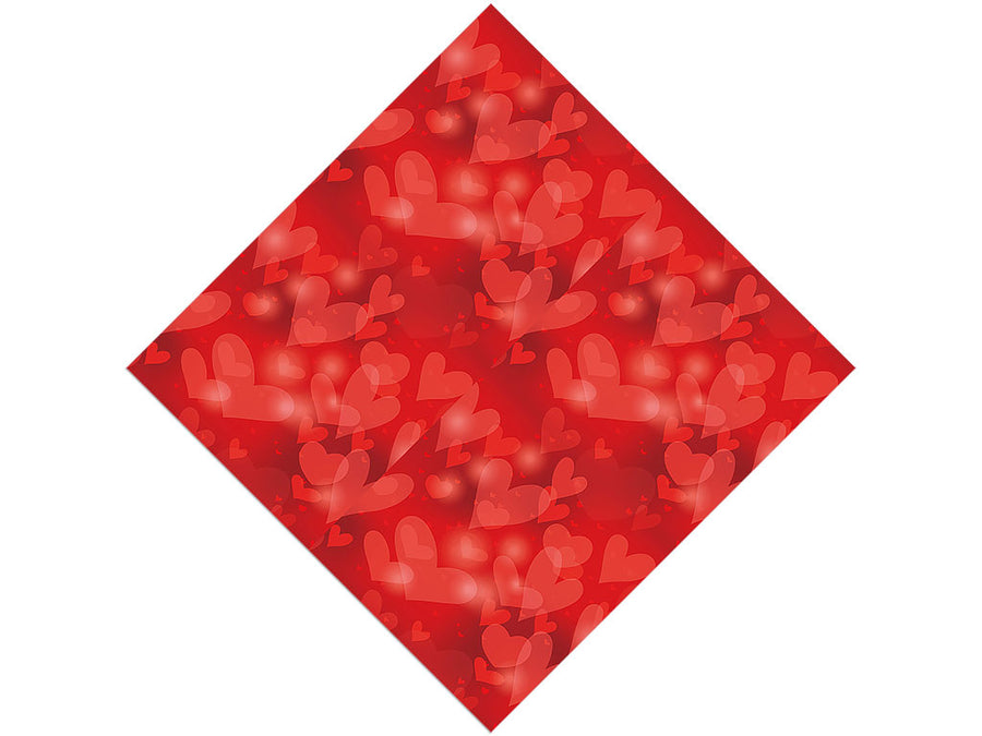 Valentine Glasses Bokeh Vinyl Wrap Pattern