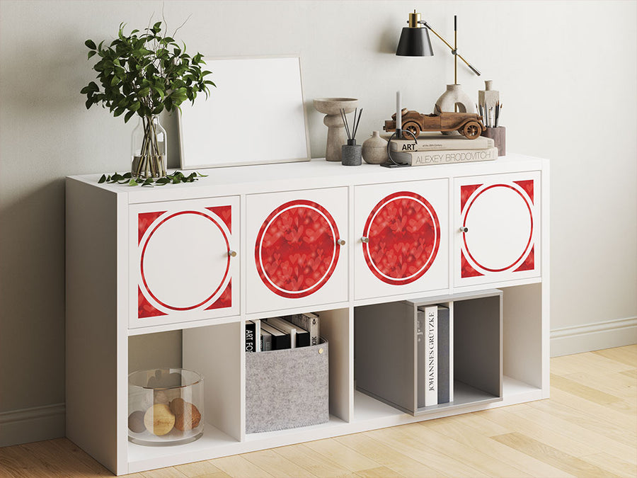 valentine glasses bokeh DIY Furniture Stickers