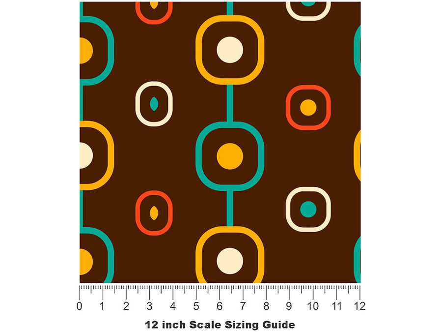 Van Dyke Retro Vinyl Film Pattern Size 12 inch Scale~Rwraps Van Dyke Retro Sizing Chart~2