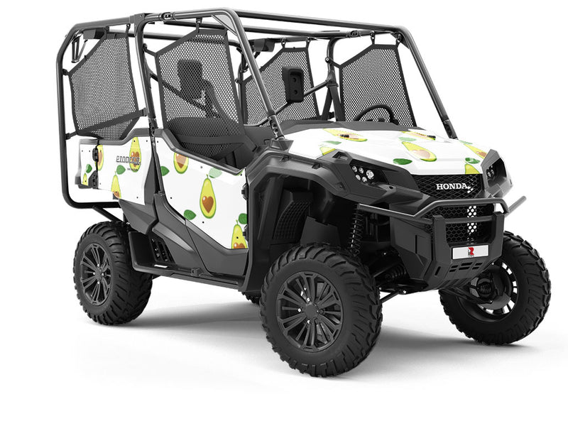 Veggies Only Heart Utility Vehicle Vinyl Wrap