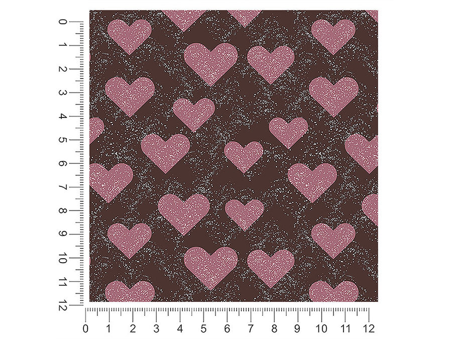 veiled secrets heart 1ft x 1ft Craft Sheets