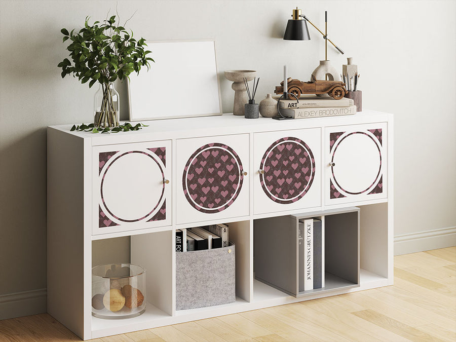 veiled secrets heart DIY Furniture Stickers