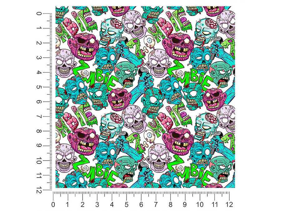 vengeful dead horror 1ft x 1ft Craft Sheets