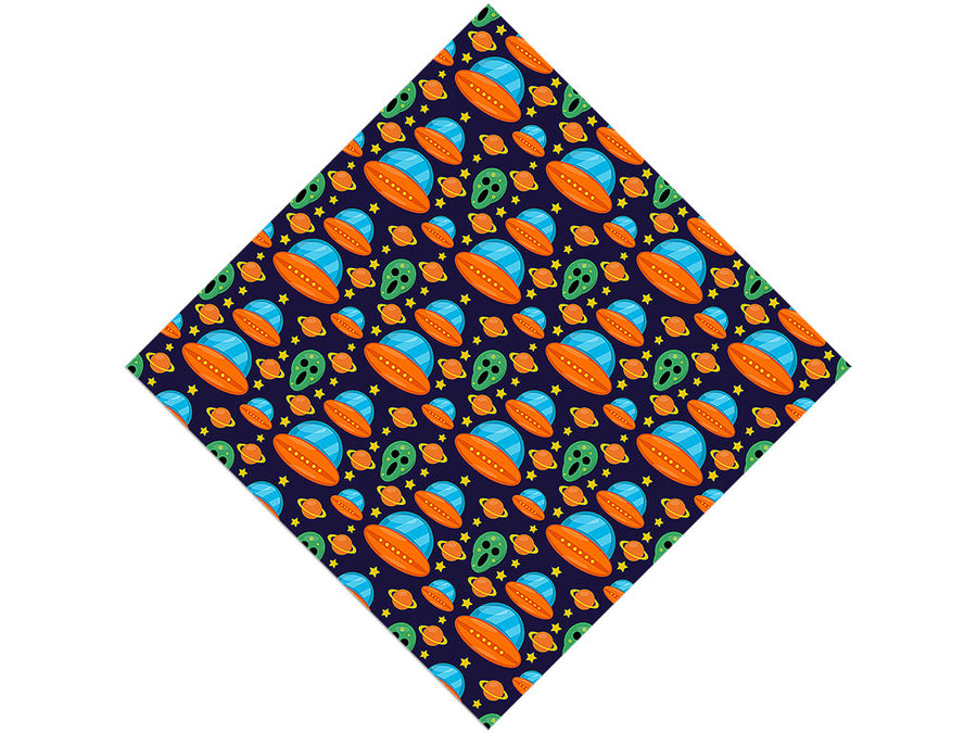 Venus Attacks Science Fiction Vinyl Wrap Pattern