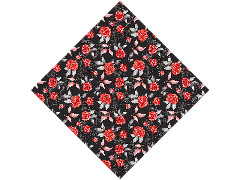 Venus Rose Floral Vinyl Wrap Pattern