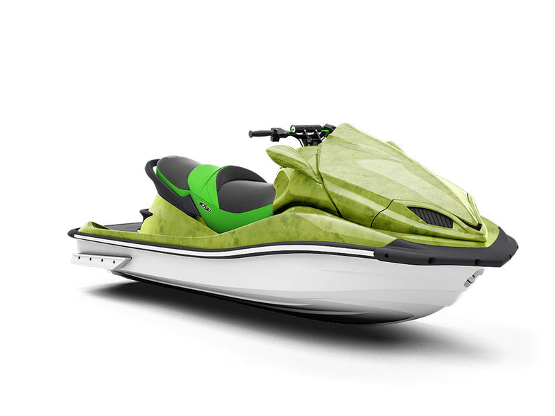 Verde Emperador-Green Marble Jet Ski Vinyl Customized Wrap
