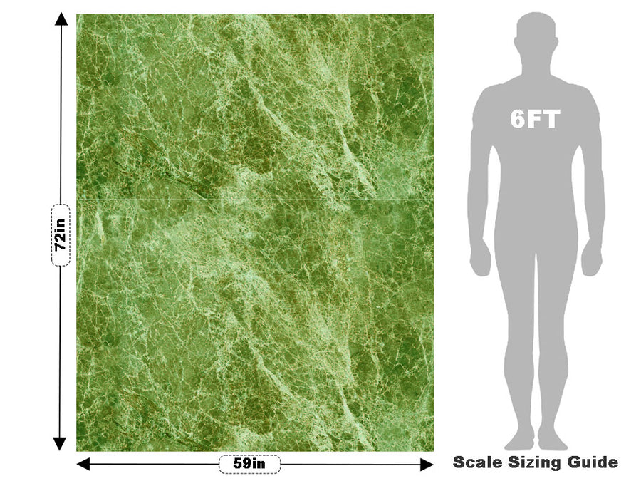 Verde Levante-Green Marble Vehicle Wrap Scale~Rwraps Series 914 Verde Levante-Green Marble Measurements~1