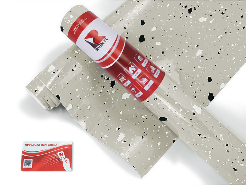 verde terrazzo stone Craft Vinyl Roll