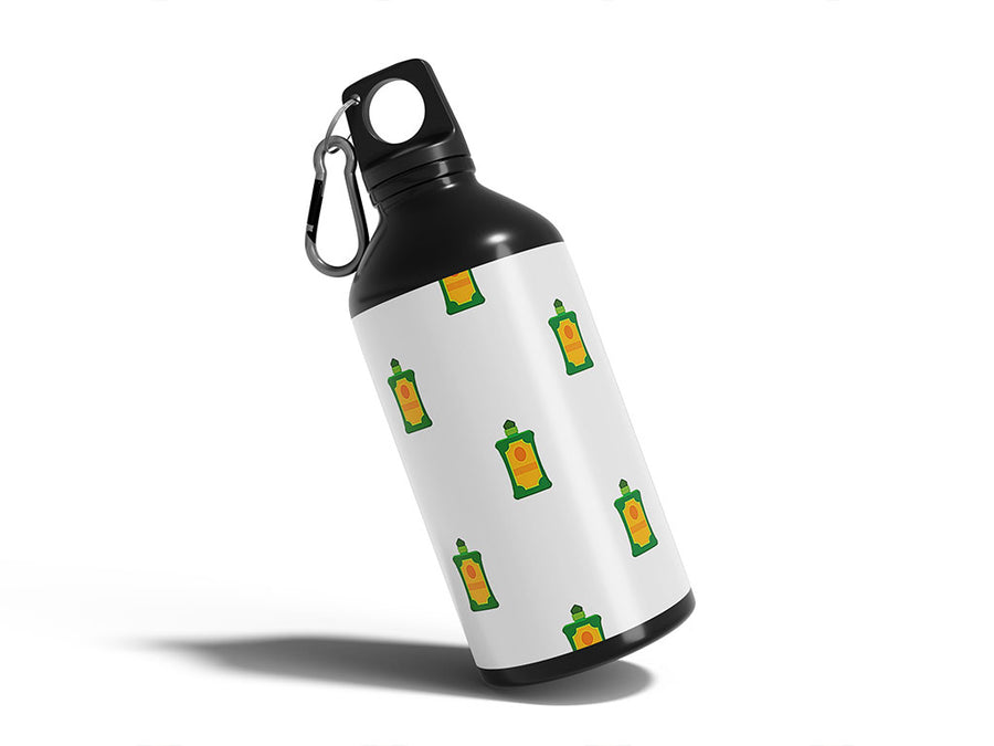 vermouth bottles alcohol Water Bottle DIY Stickers
