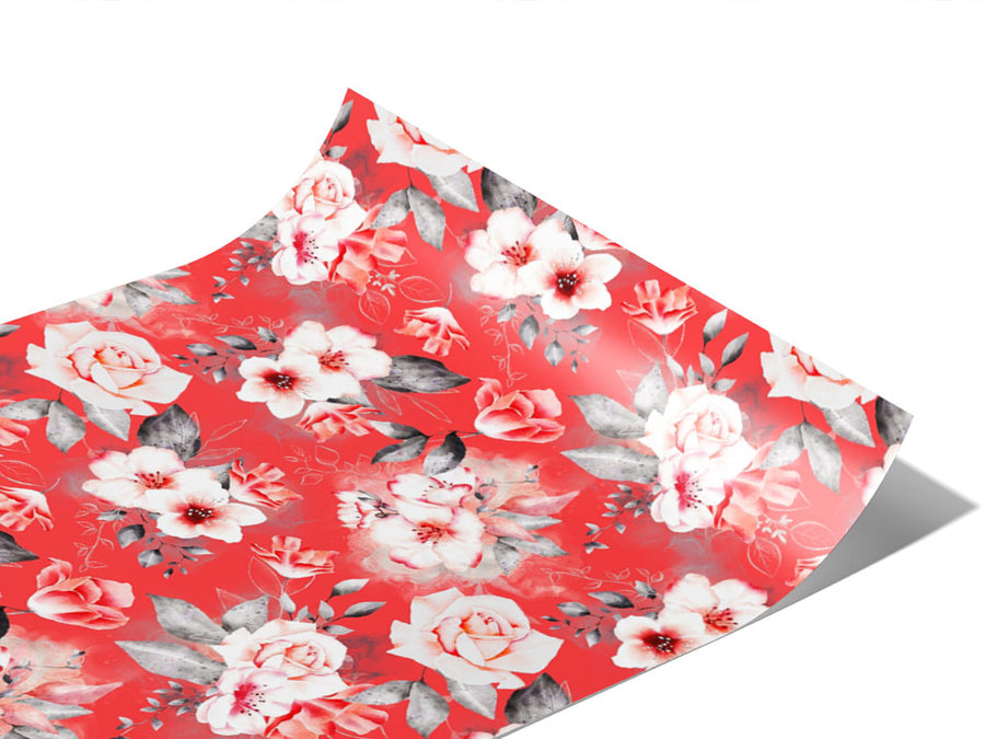 Versailles Carnation Floral Vinyl Wraps~Rwraps Series 914 Digitally Printed Vinyl Wrap~0